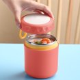 thumbnail image 4 of Soup Cup Food Jar Container Food Flasks Stainless Steel Insulated & Microwaveable Soup Porridge Holder Office Worker Portable Lunch Box for Soup Porridge with Spoon, 4 of 8