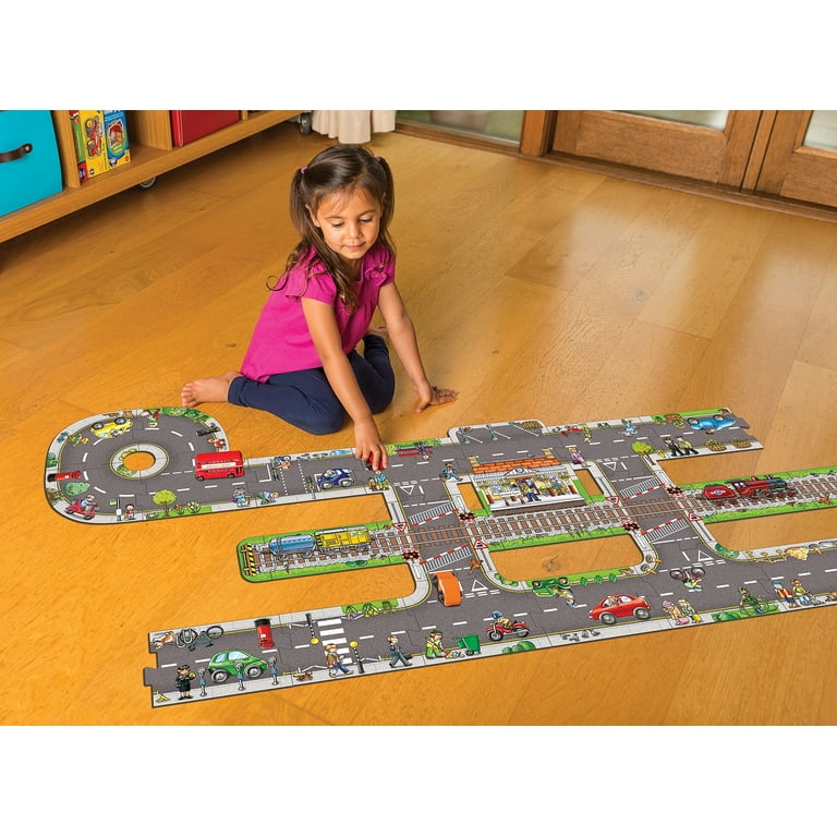 Orchard Toys Stations Giant Road Puzzle Expansion Pack Multi Colour by Orchard Toys