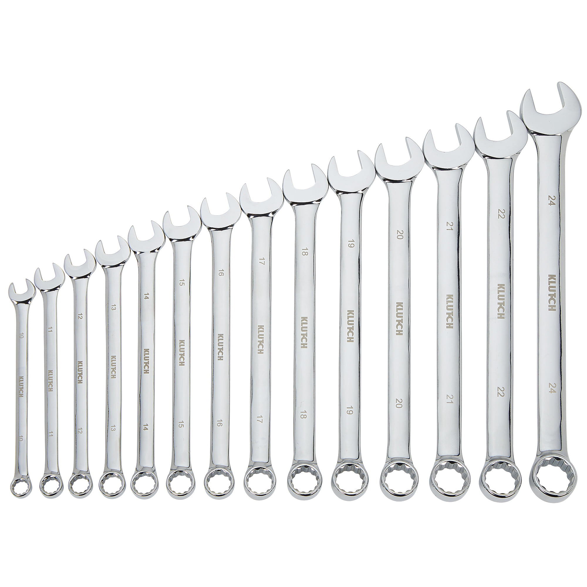 Klutch 14-Pc. Metric Extra-Long Wrench Set, Model# 34696A