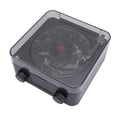 thumbnail image 1 of Retro Record Player Style Bluetooth Speaker with Water Ripple Glow Night Light Time Display Stereo Sound for Bedroom Desktop Studio, 1 of 7