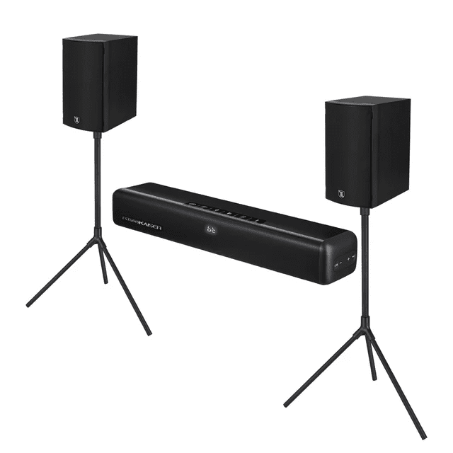 Sistema de Teatro en Casa Bluetooth Kaiser KXB-6020 35 pulgadas 2 Satélites con Tripié más Control Remoto
