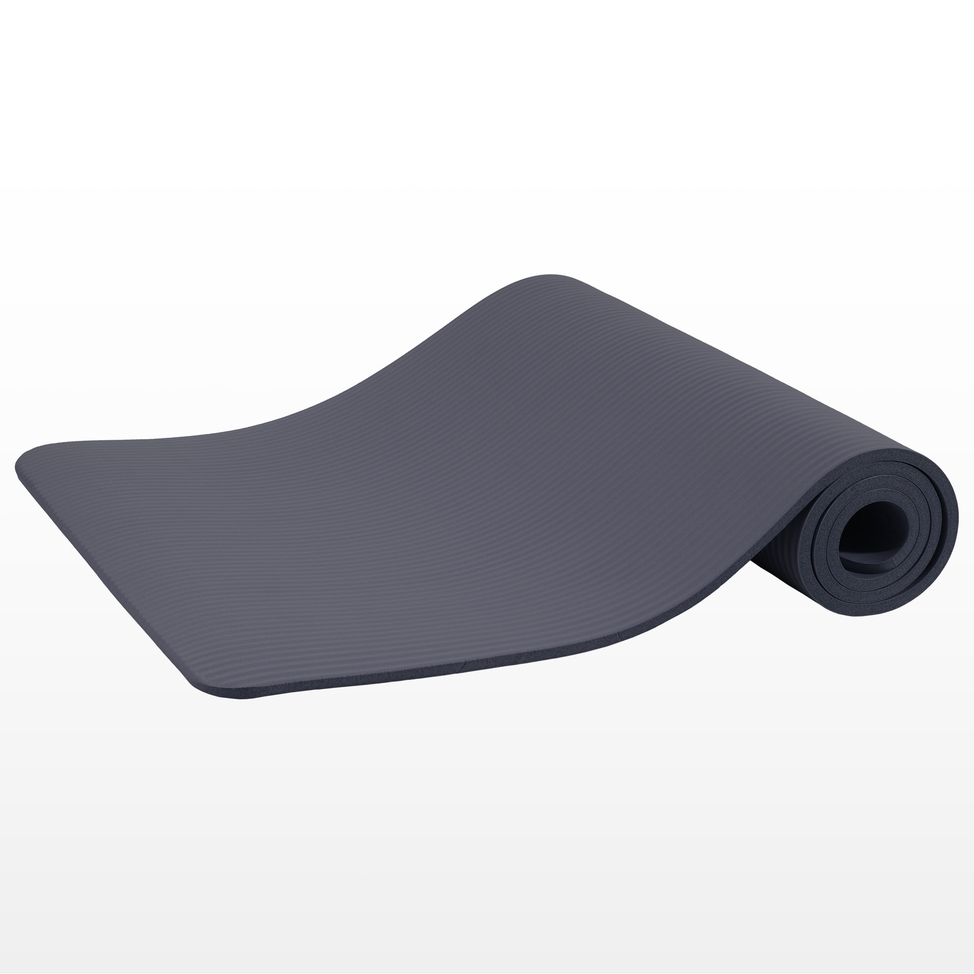 BalanceFrom Extra Thick 1/2" Yoga Mat - 71"x24" Non-Slip Exercise Mat with Carrying Strap, High Density Foam for Spine & Joint Support, Easy Clean & Portable for Hom，Travel，Gym