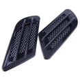 thumbnail image 3 of 2 Universal Car Airflow Fender Side Vent Decorative Stickers Carbon Fiber Color -, 3 of 4
