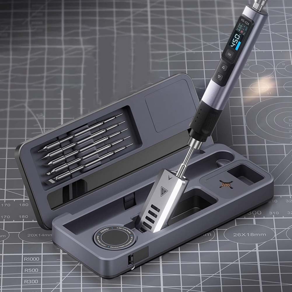 yaaqii Smart soldering iron HS-02 mobile workbench storage box soldering iron set