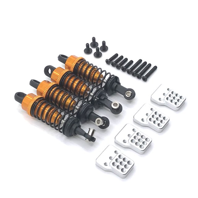 Vogacara 1 Juego de piezas de repuesto RC Amortiguador de choque RC multifuncional Accesorios de coche RC Oro Kits de construcción modelo Oro Vogacara FN001601-03