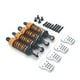 thumbnail image 1 of Bewildely 1 Juego de amortiguador RC práctico multifuncional simular Premium RC amortiguador portátil pequeño conveniente accesorios de coche Kits de construcción modelo Oro, 1 of 5