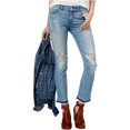 thumbnail image 2 of DL1961 Mujer Mara Instasculpt Tobillo Straight Leg Jeans azul 28x27, Azul, 28 DL1961 Pierna recta, 2 of 2