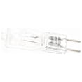 thumbnail image 2 of Bulbrite 35 Watt 120V Dimmable Clear T4 Halogen Mini Light Bulb with Bi-Pin (GY8) Base, 2900K Soft White Light, 2 of 4