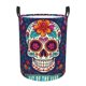 thumbnail image 1 of Balery Dead Day Party Cesta de ropa redonda con asas, impermeable, independiente, para ropa, juguetes, dormitorio y familia-Small, 1 of 6