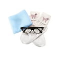 thumbnail image 1 of 50s Accessory Set - Pink Poodle Socks, Light Blue Chiffon Scarf & Cat Eye Glasses, 1 of 3