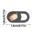 thumbnail image 4 of lanema Webcam Cover Slide Universal Web Camera Phone Camera Cover Protect Your Security, 4 of 12