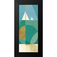 thumbnail image 2 of Charron, Veronique 10x18 Black Modern Framed Museum Art Print Titled - Seascape III, 2 of 5