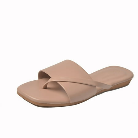 

Hawee Women Girls Summer Flat Mules Flip Flop