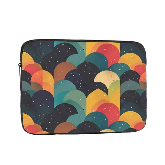 Colorful Vibrant Wave Dynamic Laptop Sleeve Bag Compatible With MacBook Air / Pro iPad MateBook Tablet Surface HP Lenovo Dell ASUS Acer Laptop Computer Protective Size: 10 inch