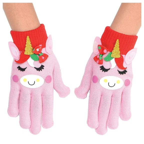 Unicorn Gloves for Birthday Parties,