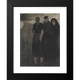 thumbnail image 2 of Léon Spilliaert 19x24 Black Modern Framed Museum Art Print Titled - Fishermen and Women, 2 of 5