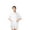 White, variant on Taxenne 1pcs Grooming Smocks Professional Hair Stylist Apron With Pockets Salon Client Gowns Capes for Man Woman ( White )