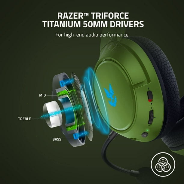 Audifonos Inalambricos Microsoft Razer Kaira Halo Infinite Xbox
