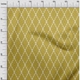 thumbnail image 3 of oneOone Cotton Poplin Lime Green Fabric Argyle Diy Clothing Quilting Fabric Print Fabric By Yard 42 Inch Wide, 3 of 4