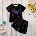 thumbnail image 4 of Kids Girls' Pajama Sets Animal Button Down Tops Set Girls Casual Pajamas Set Girls Pajamas 4-5 Years Cute&nbsp;Boy Girl&nbsp;Clothing, 4 of 8