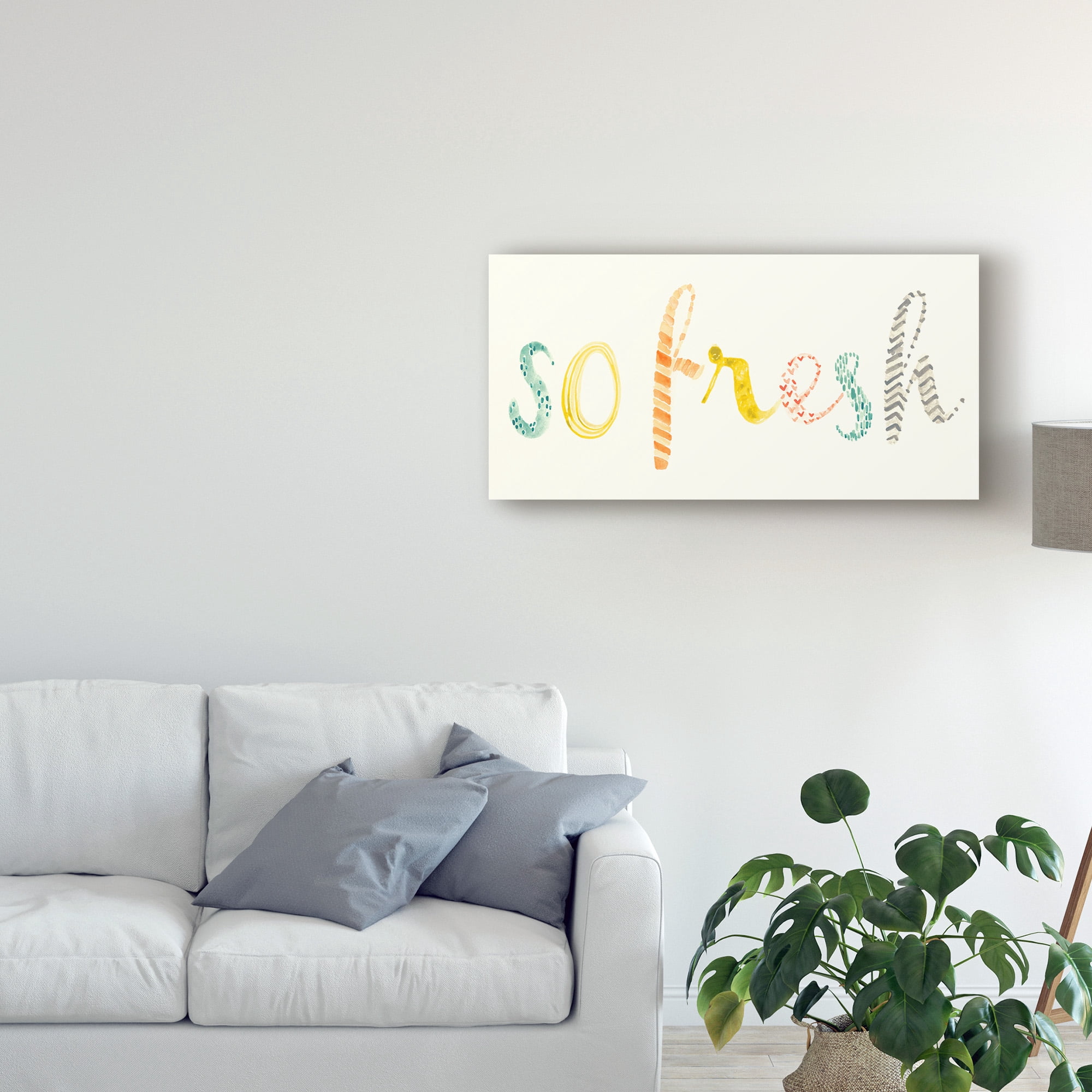 Trademark Fine Art 'Fresh And Clean I' Canvas Art by June Erica Vess