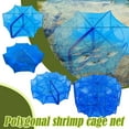 Folded Fishing Bait Trap,Collapsible 6/8/10/20 Holes Fishing Nets