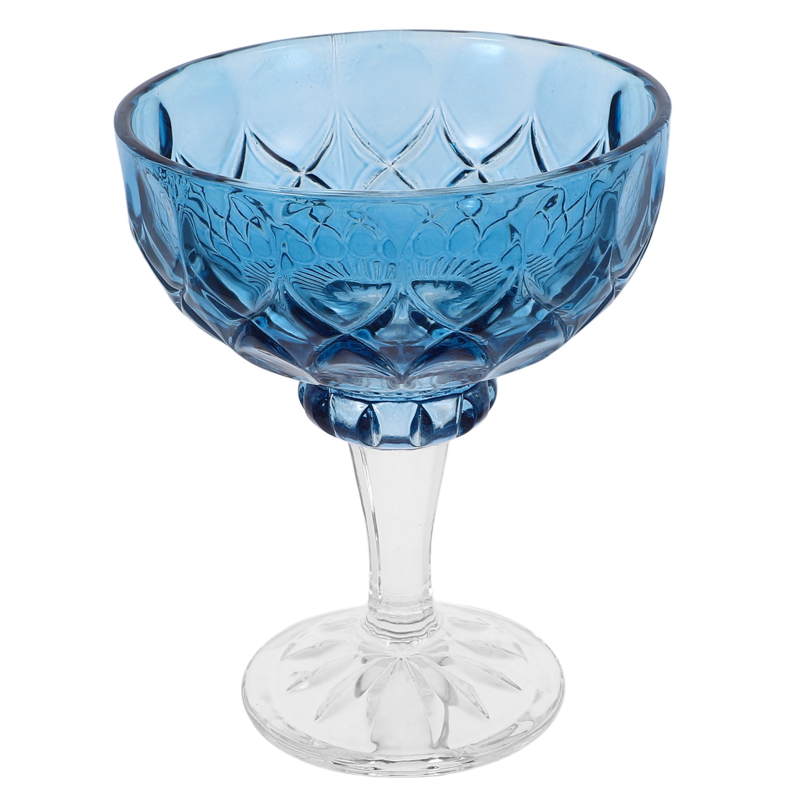 FOLOYORI embossed bowl Dessert Bowl Glass Serving Salads for Restaurant Owners in Restaurants 1Set