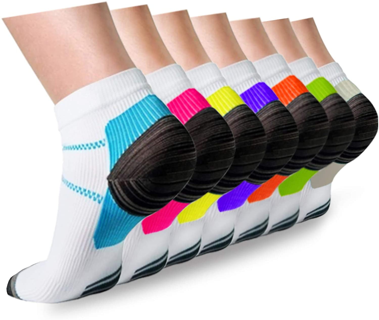 Men Plantar Fasciitis Relief Anti Fatigue Fitness Compression Sports Sock Z4N3