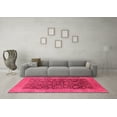 thumbnail image 3 of Ahgly Company Indoor Rectangle Oriental Pink Industrial Area Rugs, 2' x 3', 3 of 4