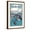 Brown Frame, variant on Art.com Ballard Locks and Boats, Seattle, Washington Art Print by Lantern Press, Brown Frame Wall Art, 17" x 23"