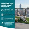 thumbnail image 3 of Bliss Artificial Grass Rug, Indoor/Outdoor Versatile Mat, Easy Clean Drainage - 3' x 5', 3 of 12
