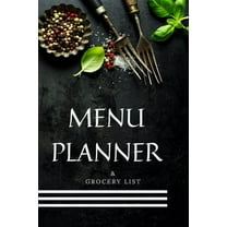 Meal Planner & Grocery List: Weekly Meal Planner and Grocery List (Paperback)