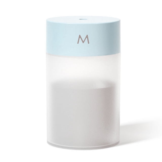 Mini humidificador, humidificador de viaje portátil de 260 ml, humidificador operado para escritorio de automóvil, oficina en casa, apagado automático, silencioso, 2 modos de niebla