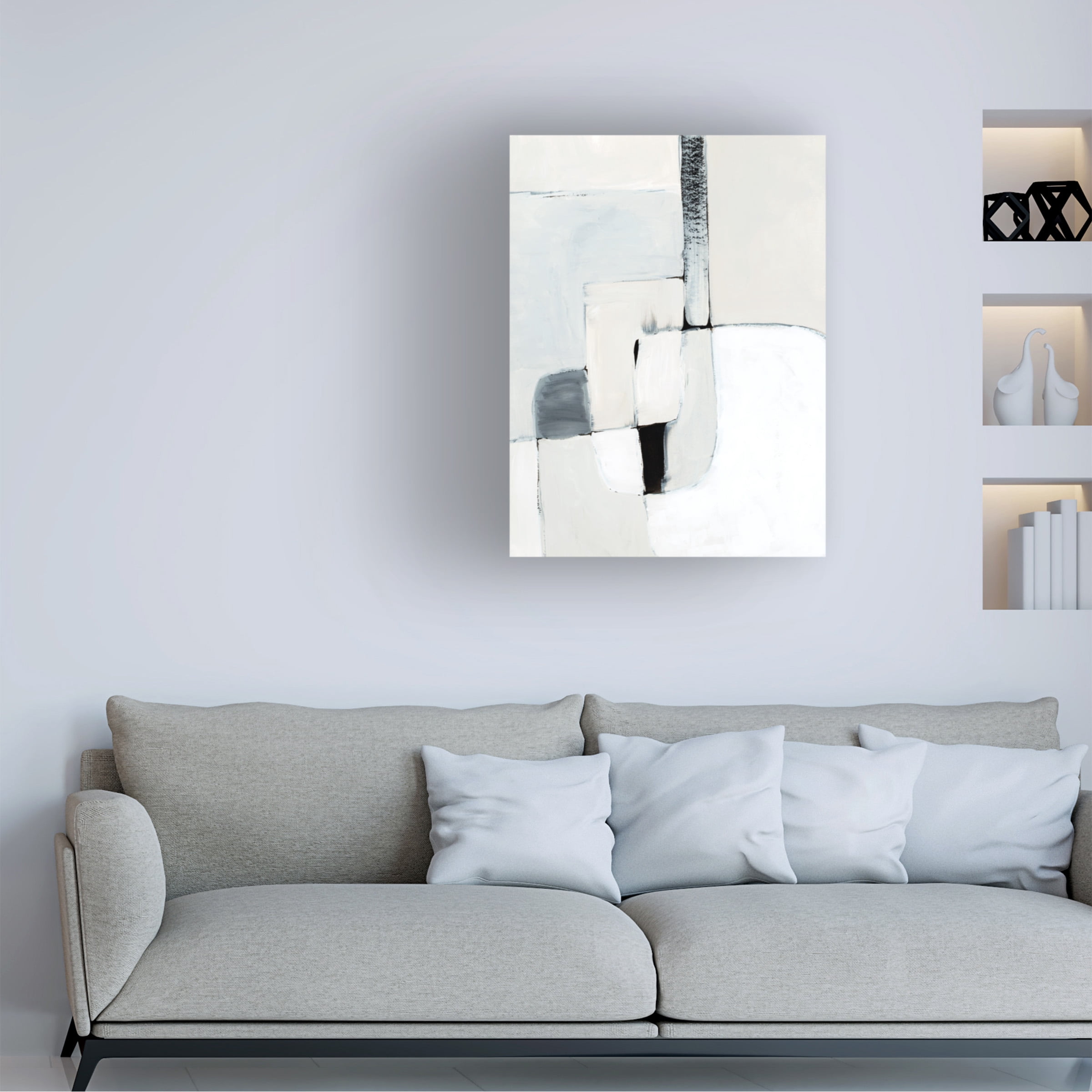 Victoria Barnes 'Soft Spoken I' Canvas Art