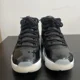 thumbnail image 2 of N I-K-E A i r-Jor-dan 11 Retro 72-10 Black/White Sneakers 378037-002 Men's Size 8.5, 2 of 6