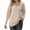 Beige, variant on Vedolay Womens Clothes Oversized Half Zip Pullover Long Sleeve Sweatshirt Black,M