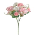 thumbnail image 5 of Fiudx Ofertas Flash Del Día Simulación De Flores Artificiales, 24 Ramos De Rosas Artificiales, Flores Artificiales Para Exteriores, Decoraciones De Macetas Colgantes Para Interiores Y Exteriores, 5 of 5