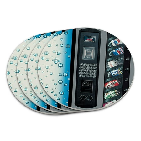 

Soda Pop Vending Machine Coaster Set