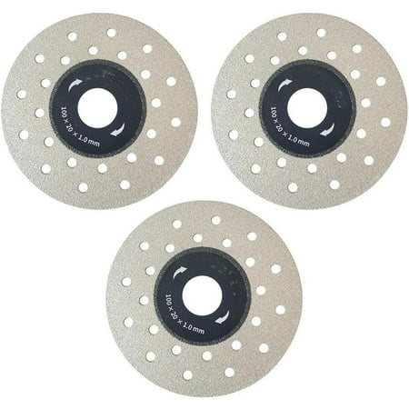 

Mewcaen Home Tools Widened Cutting 3Pcs Cutting For Stone Ceramic Diamond Tile Cutting Grinding Wheel Disc For Angle Grinder Cutting And Polishing Ceramic TilesGrey Utility Tools