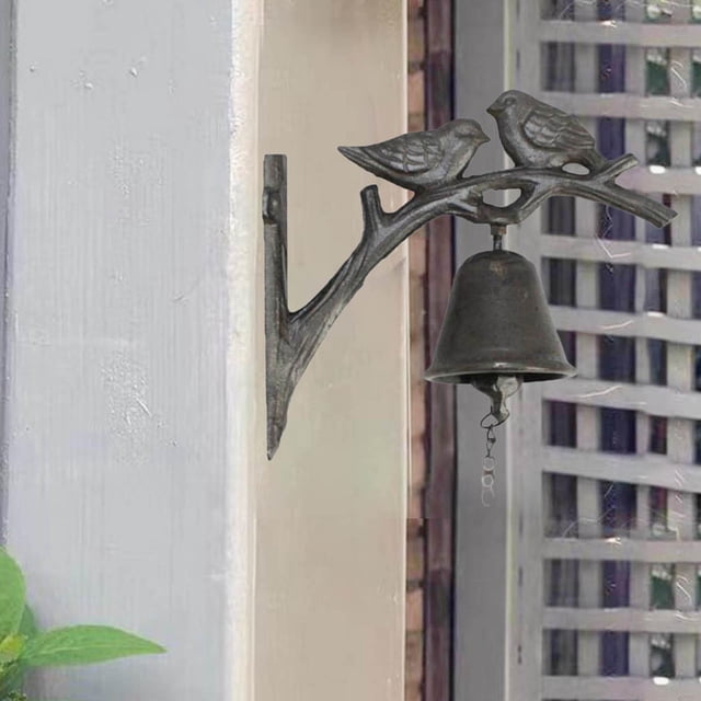 Timbre de puerta perfecl Campana de Hierro Decorativa Rústica