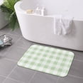 thumbnail image 6 of Kdxio Pistachio Green Checkboard,16" x 24", Non-Slip Front Door Mats,Outdoor Welcome Mat Washable, 6 of 9