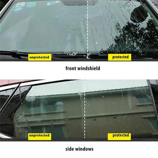 Btomtd 50/100/300ml Glass Hydrophobic Coating Automobile Glass Rain Proofing Agent Glass Coating, B