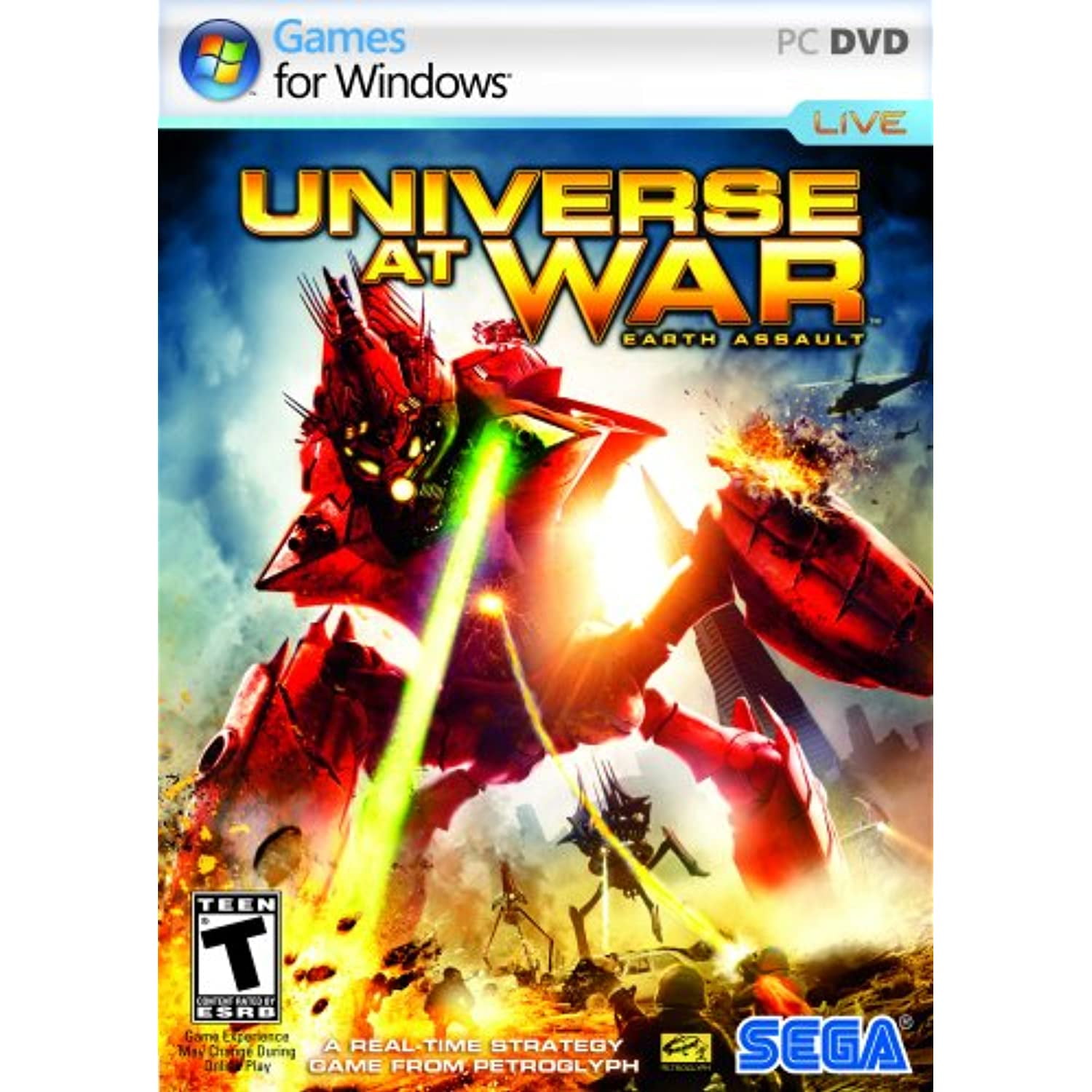 Universe at War: Earth Assault (PC, 2007) SEGA, FULL BOX of good (17 SEVENTEEN) GAMES