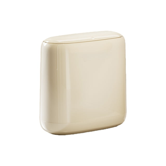 WMQPNNS Oval Shaped 12L Can Combining Minimalist Style with Practical Functionality Creating A Clean and Tidy Home Environment and Enhancing You.
