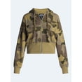 thumbnail image 6 of Scoop Women’s and Women’s Plus Full Zip Hoodie, Sizes XS-4X, 6 of 6