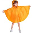 thumbnail image 5 of Poncho de Pluie pour Enfants avec Capuche, Orange, TG, 5 of 5