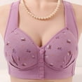 thumbnail image 7 of Ashirexll Bras for Women No Underwire, Push Up Bra, Nylon Bra Comfortable Gathered Support Everyday, 7 of 7