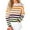Army Green, variant on Dgankt Womens Sweaters Fashion Striped Color Blocked Pullover Sweater Popular Knitwear for Fall/Winter,Size S-XL