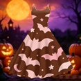 thumbnail image 4 of Fgvctg Halloween Dresses for Women Crewneck Cocktail Dress Pumpkin Ghost Witch Graphic Pretty Dress 1950s Spaghetti Strap Sleeveless Classy Light Brown Clothes Light Brown 2XL, 4 of 4