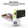 thumbnail image 4 of Bomba sumergible del cubo portátilBomba de agua de oxígeno FishTank Aquarium Sumersible Airación de la bomba de la pesca del aireador portátil Guardurnaity OD002083-00B, 4 of 7